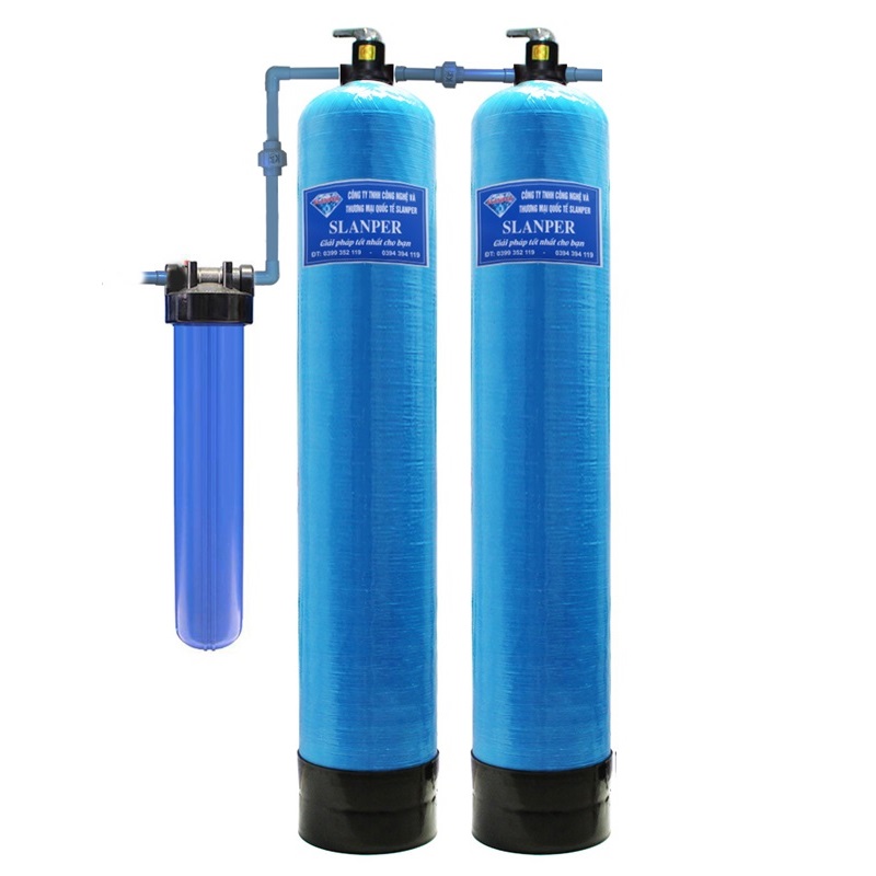 Thiết bị lọc nước giếng khoan nhiễm sắt Slanper SLP.F201
